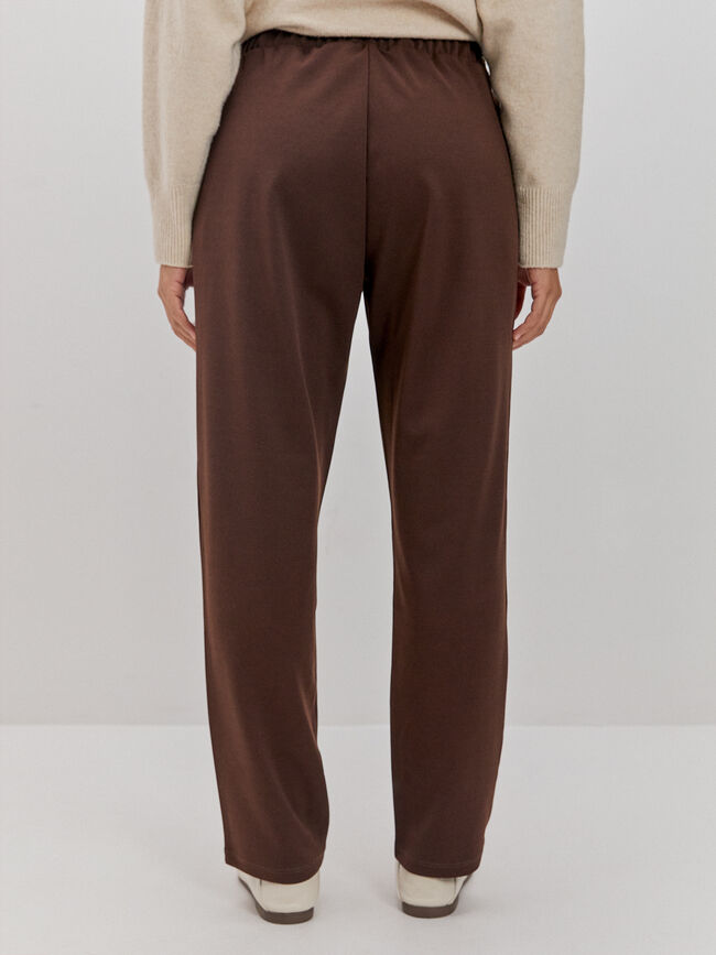 PANTALON LAZADA Marron Oscuro