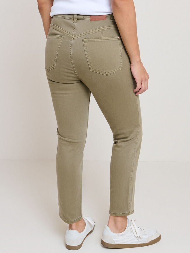 VAQUERO PITILLO CROP Kaki