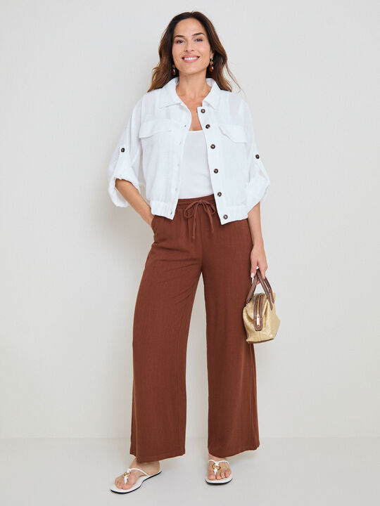 chaqueta rustica Blanco Optico image number null