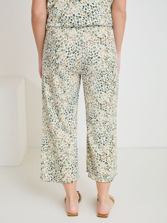 PANTALON TEXTURA CULOTTE Estampado 2 image number null