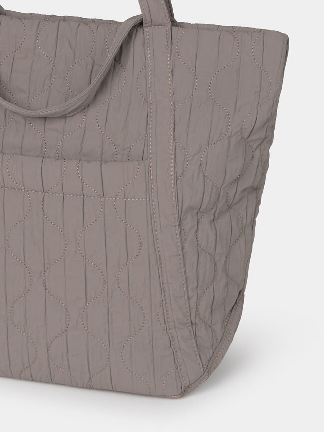 BOLSO ACOLCHADO CEBOLLA Gris Oscuro