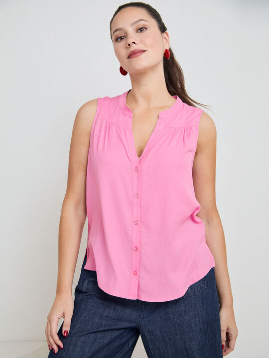 CAMISA R&Uacute;STICA S/M rosa sugar image number null