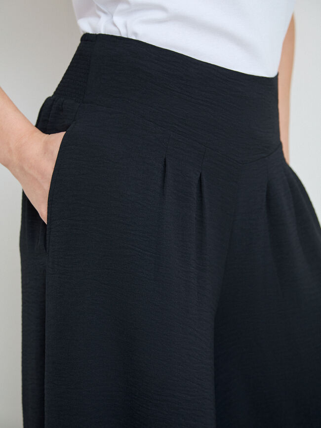 PANTAL&Oacute;N CULOTE Negro