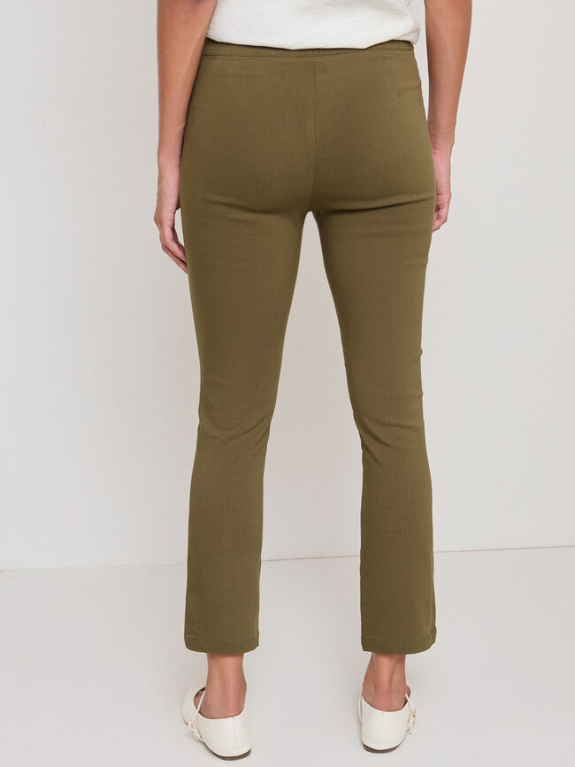 PANTAL&Oacute;N LARGO  BENGALINA kakhi Oliva