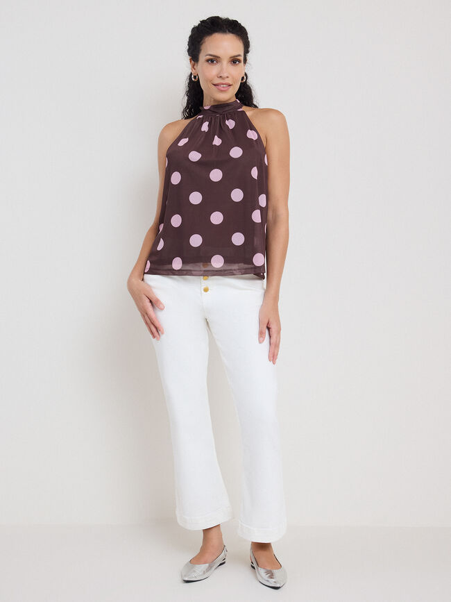 TOP TUL TOPO GRANDE Estampado 1
