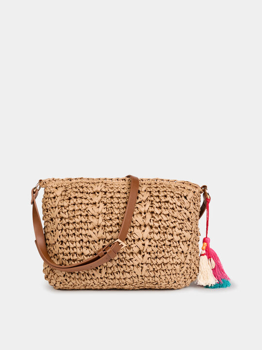 Bolso bandolera Beige Tostado image number null