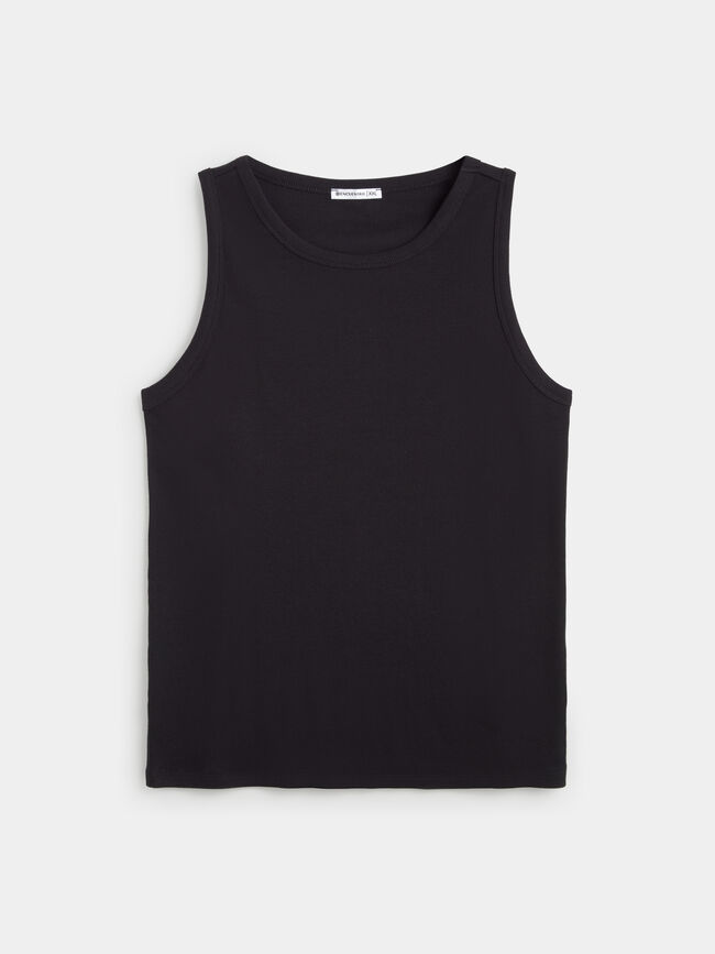 TOP NADADORA Negro