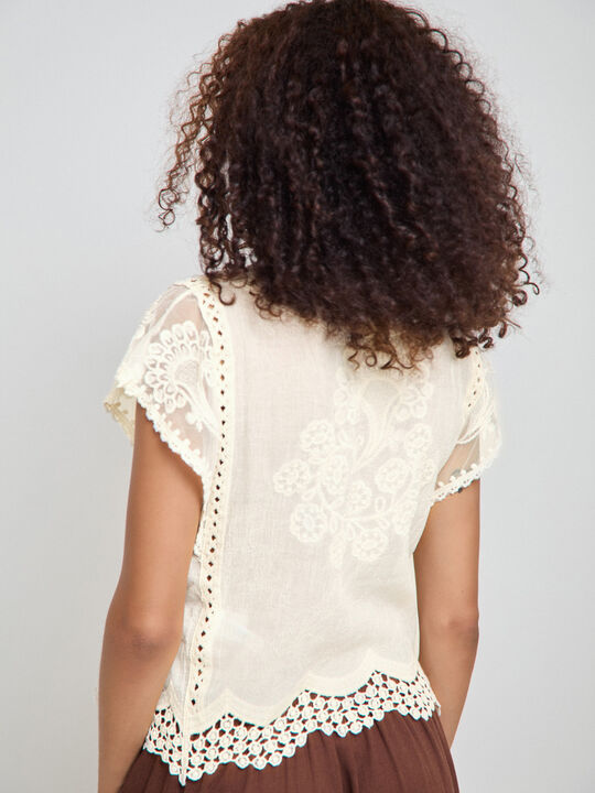 TOP DETALLES CROCHET Crudo image number null