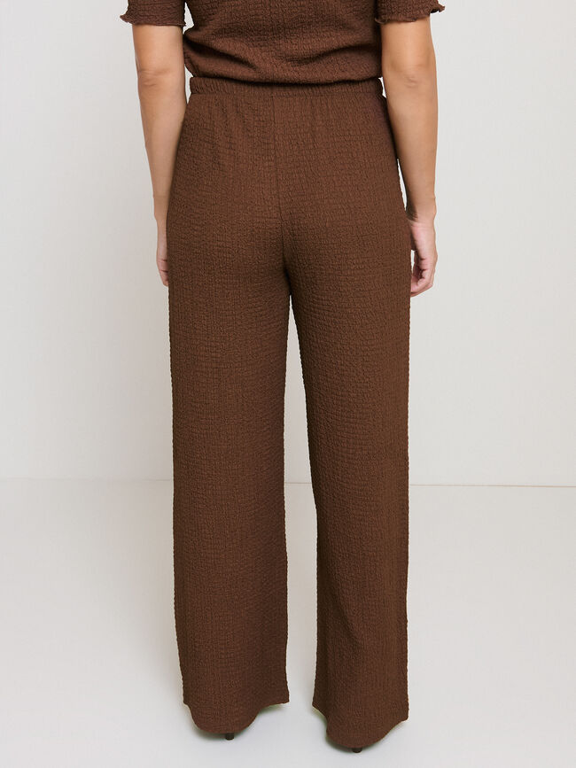 PANTALON TEXTURA Marron