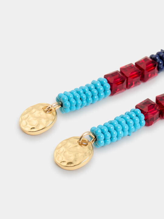 PENDIENTES ABALORIOS Multicolor image number null