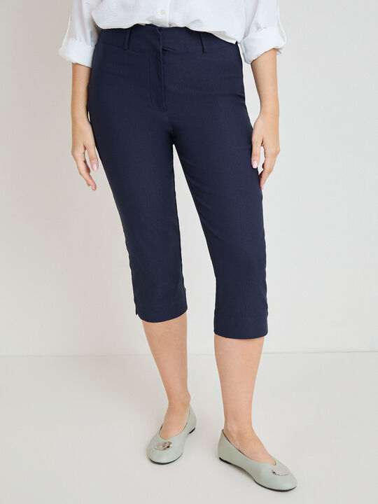 PANTAL&Oacute;N CAPRI Azul Marino image number null
