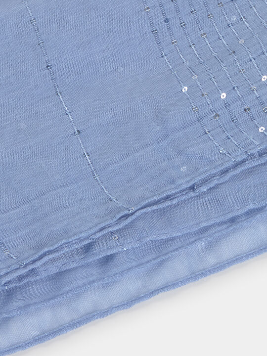 PA&Ntilde;UELO DETALLE BRILLO Azul Chambray image number null