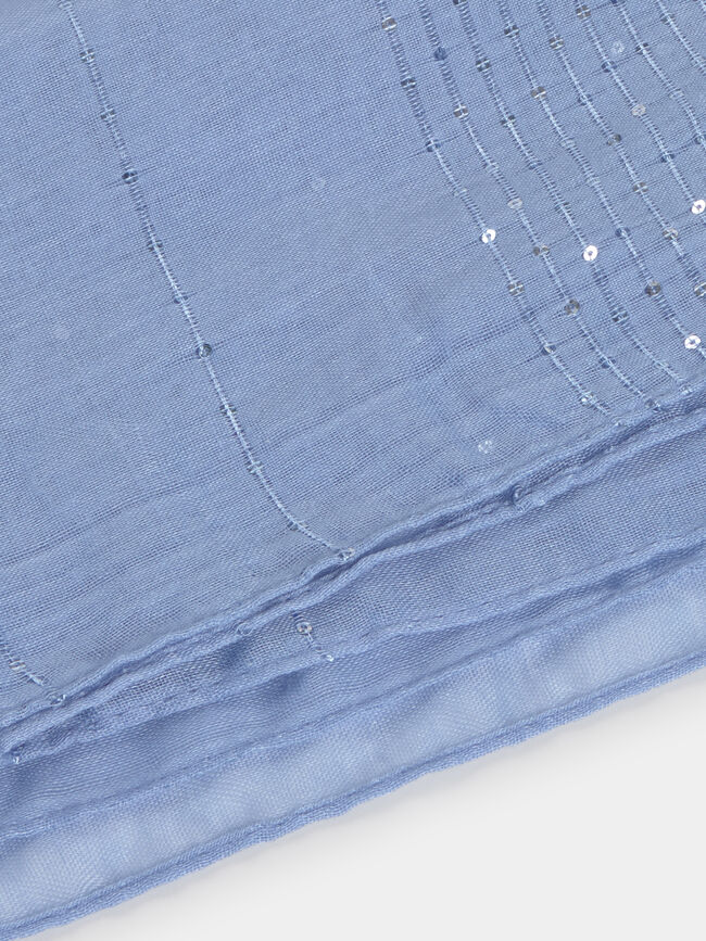 PA&Ntilde;UELO DETALLE BRILLO Azul Chambray