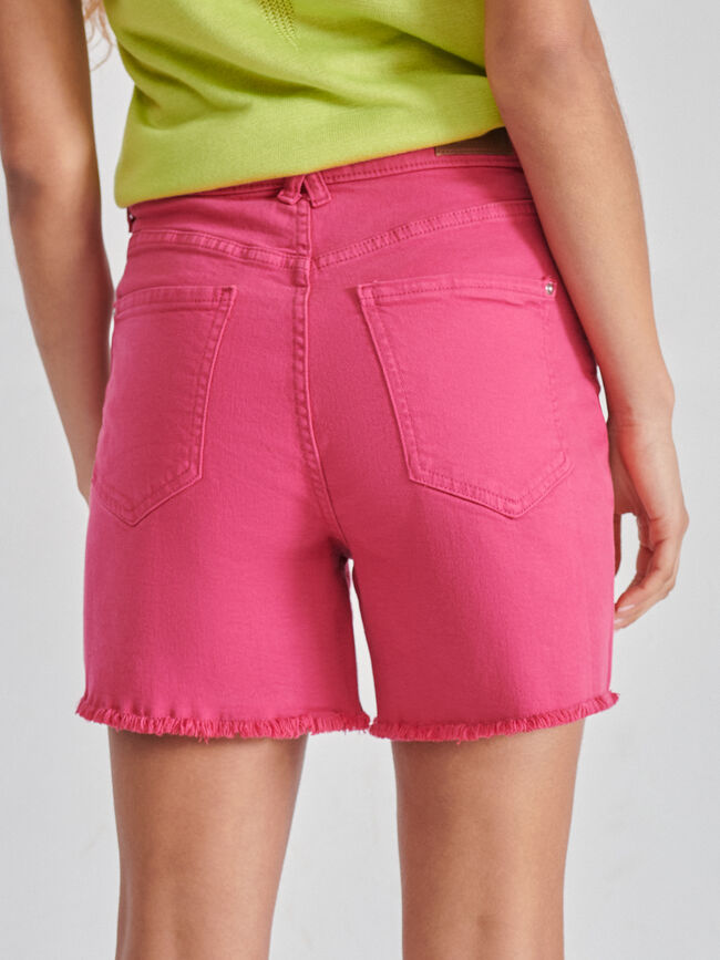 SHORT VAQUERO fucsia festival