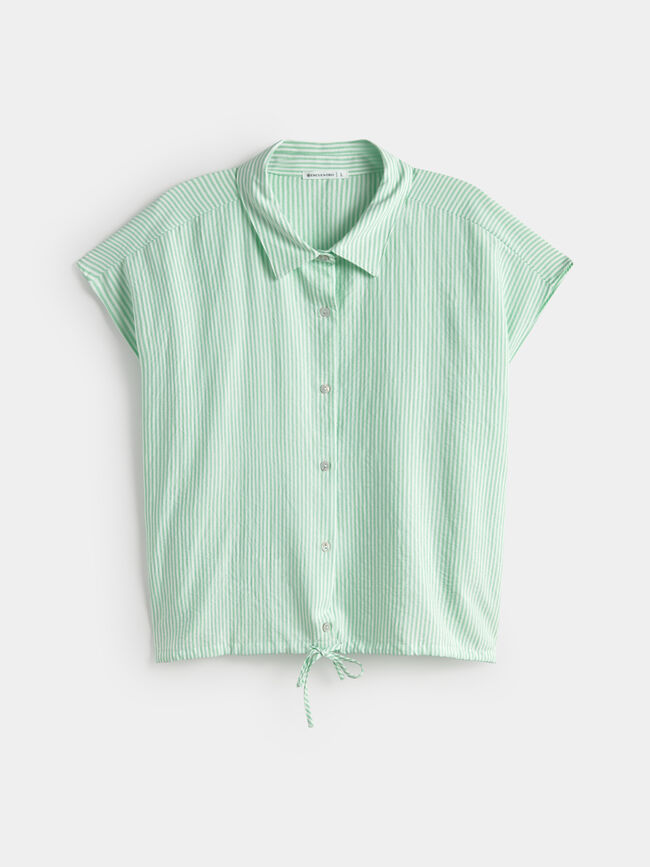 CAMISERO GOMA BAJO Verde Laguna