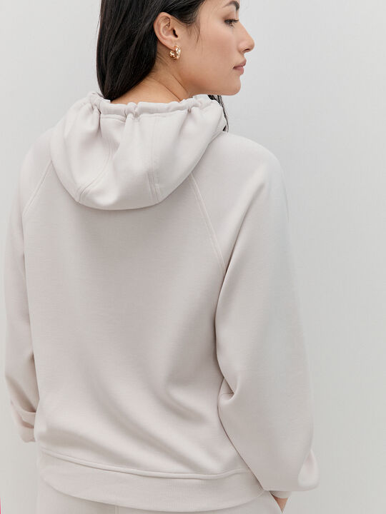 SUDADERA CAPUCHA Piedra image number null