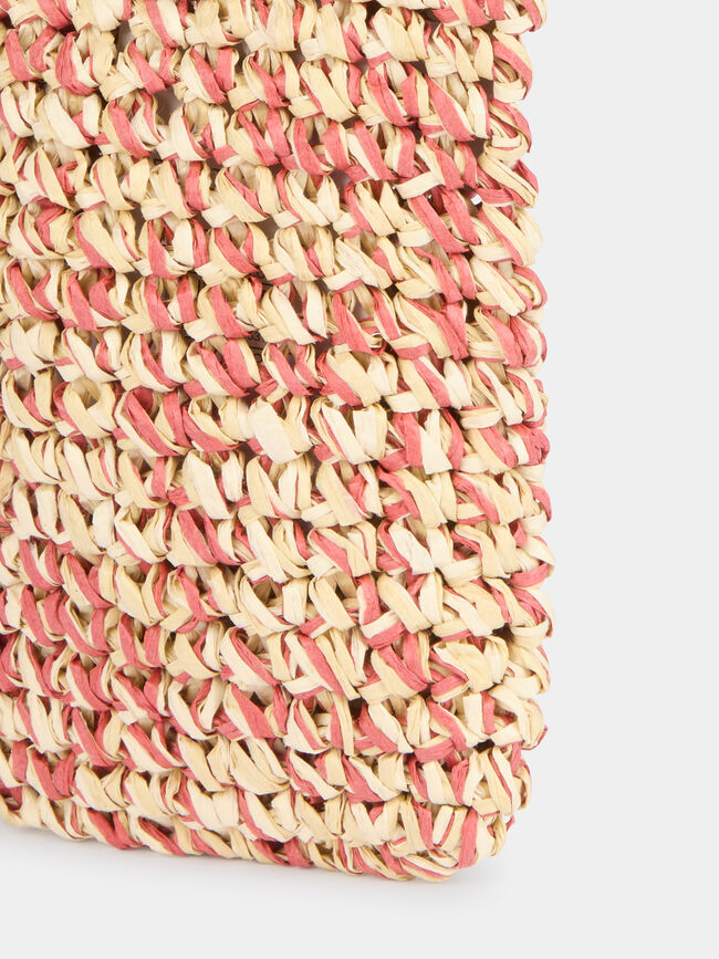 FUNDA MOVIL RAFIA Multicolor