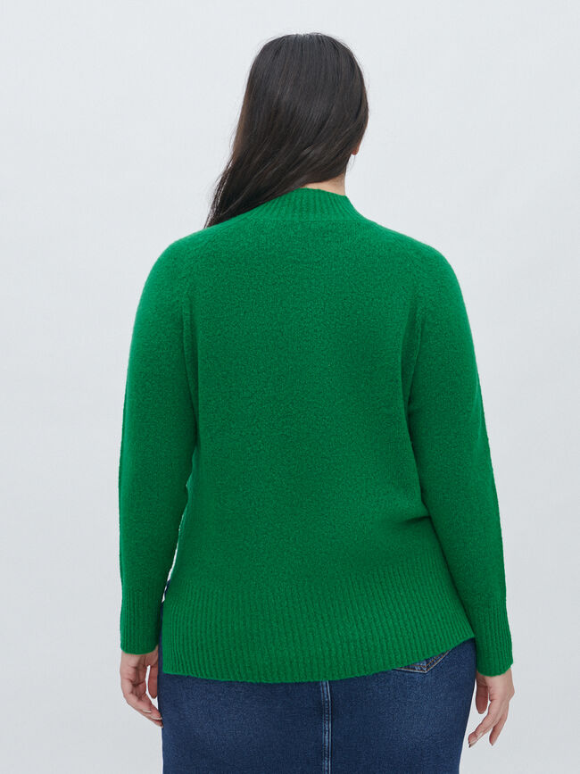 JERSEY CUELLO PERKINS Verde Viridian