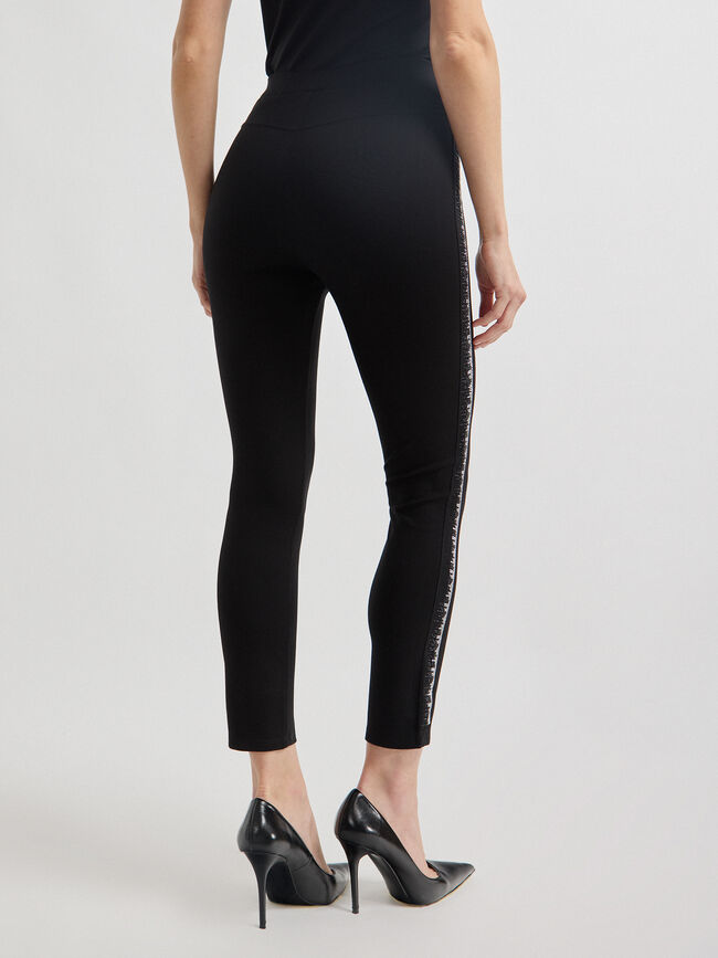 LEGGING BRILLO LATERAL Negro