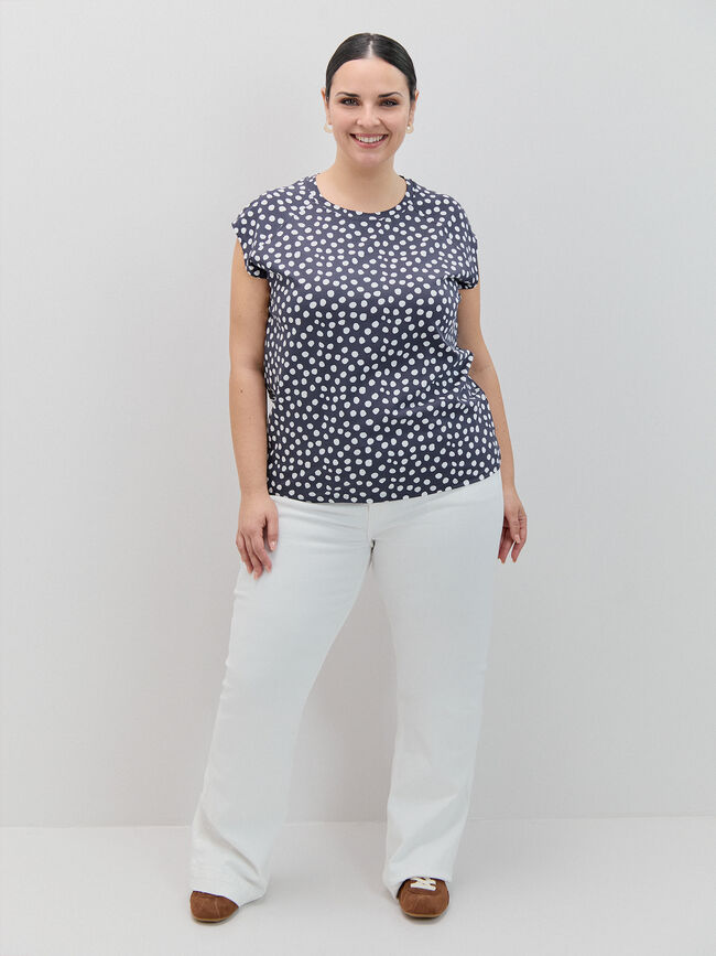 TOP MANGA CORTA Estampado 2