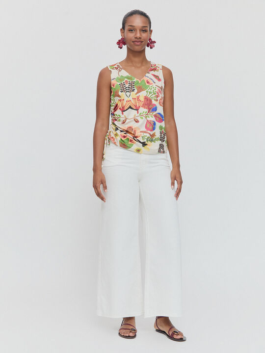 TOP ESTAMPADO Crudo image number null
