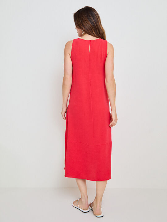 VESTIDO MIDI NUDO Camelia image number null