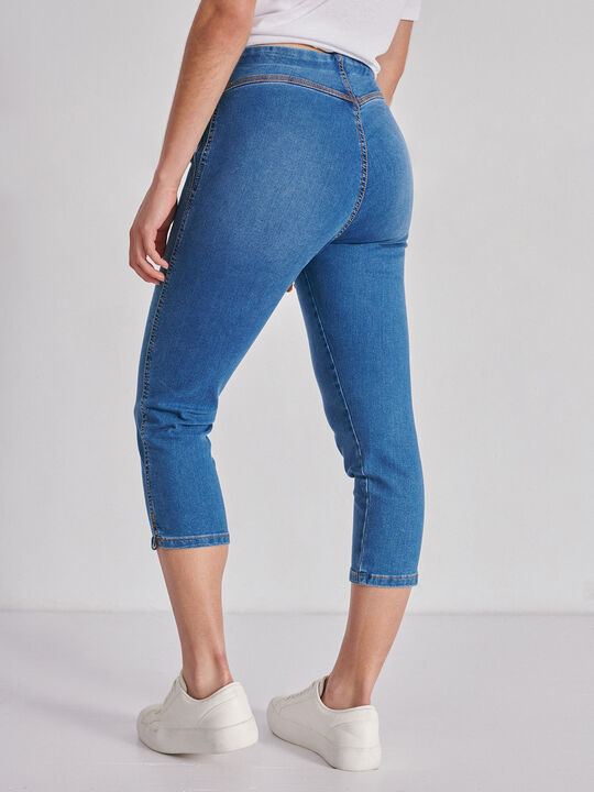 JEGGING CAPRI Mid blue image number null