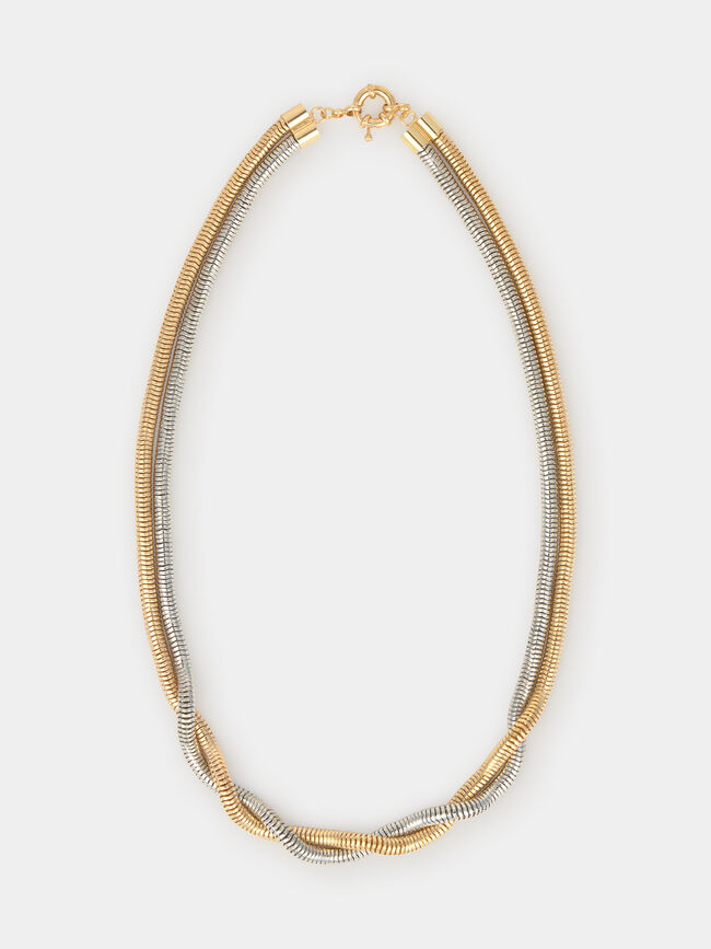 COLLAR DOBLE COLOR Multicolor