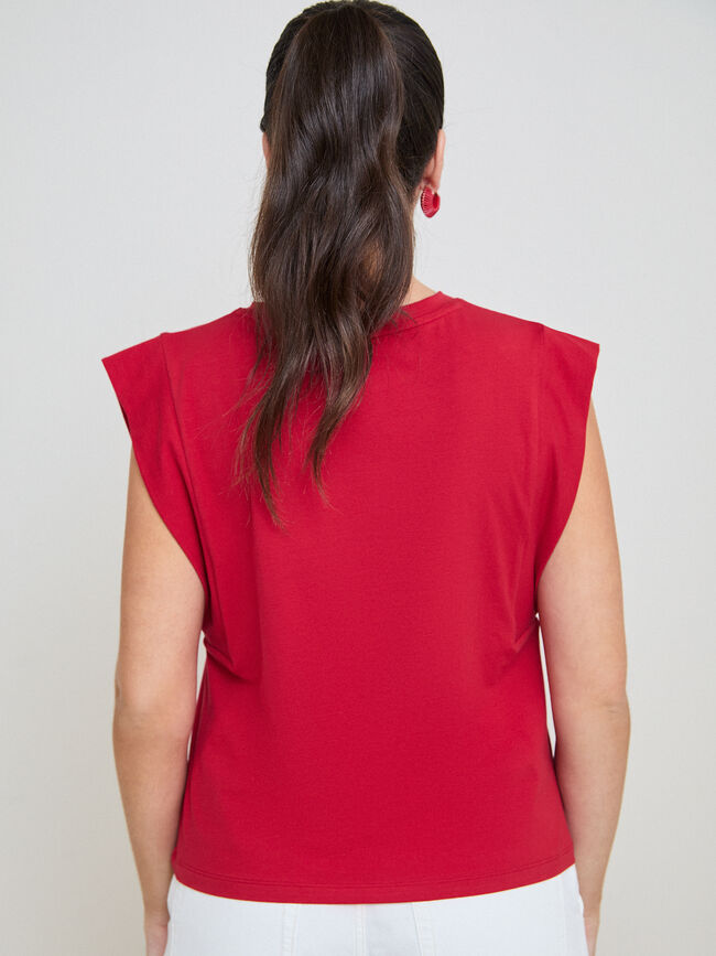 TOP DETALLE BOTON Rojo