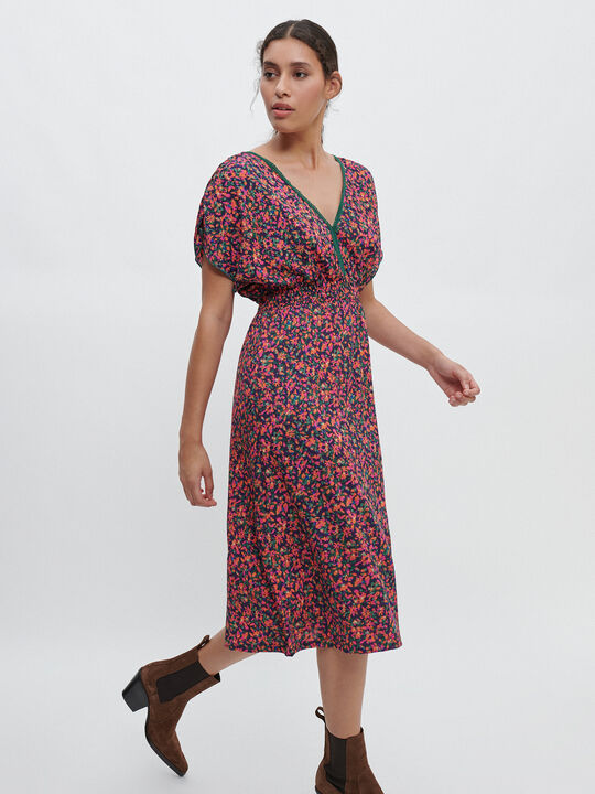 VESTIDO ESTAMPADO Estampado 1 image number null