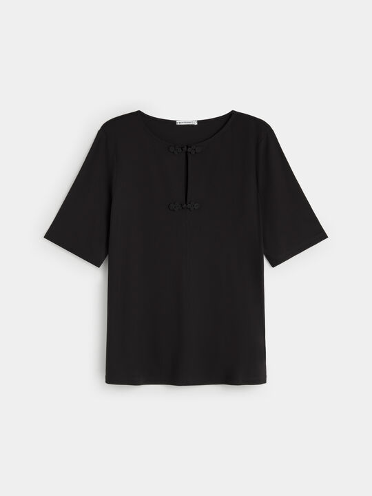 CAMISETA ALAMARES Negro image number null