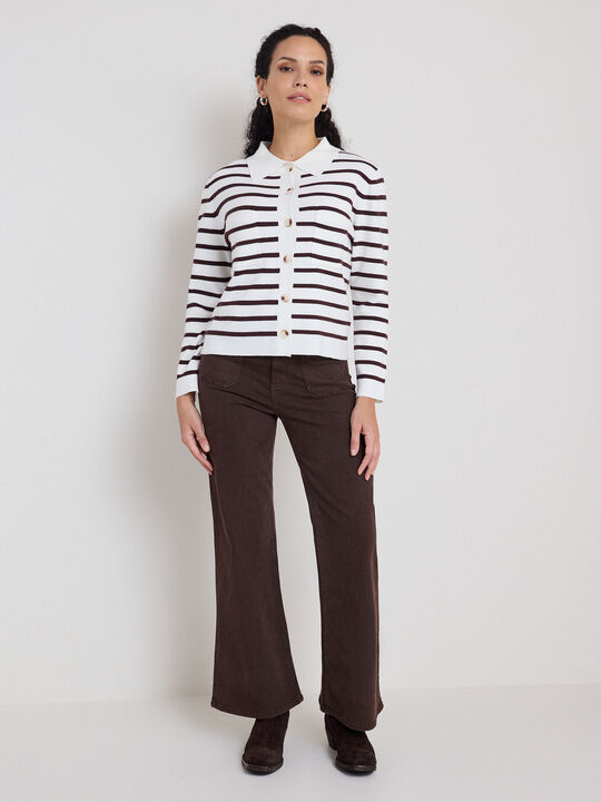 CARDIGAN RAYAS Crudo image number null