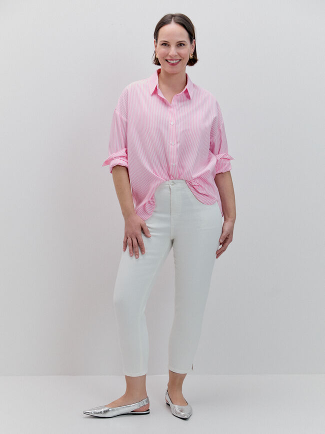 VAQUERO PITILLO CROP Blanco Hueso