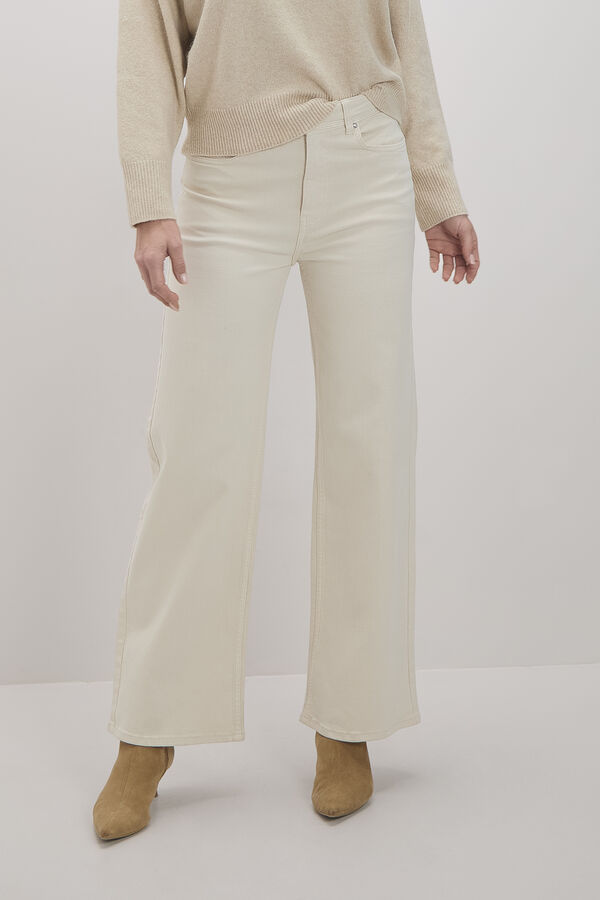 WIDE LEG BÁSICO Crudo