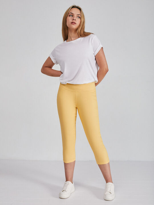 JEGGING CAPRI Amarillo Pastel image number null