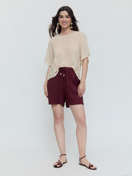 Pantalon rustico Vino image number null