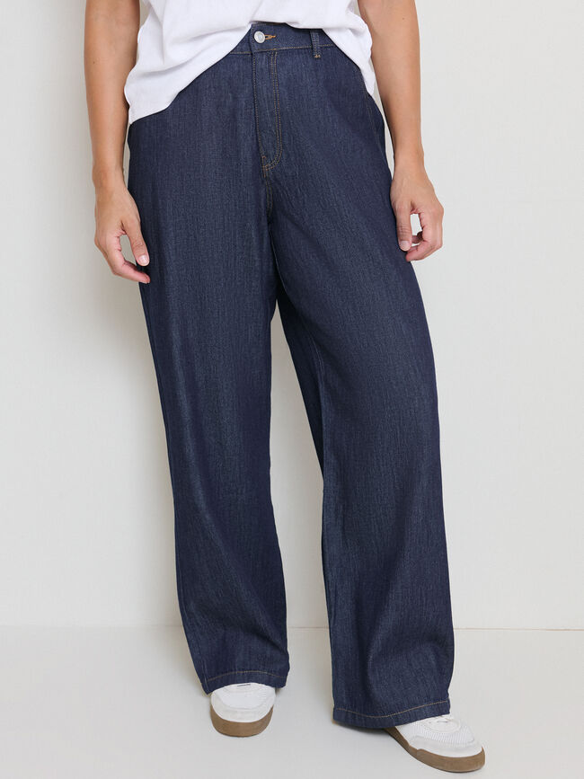 PANTALON FLUIDO VAQUERO Rinse Wash