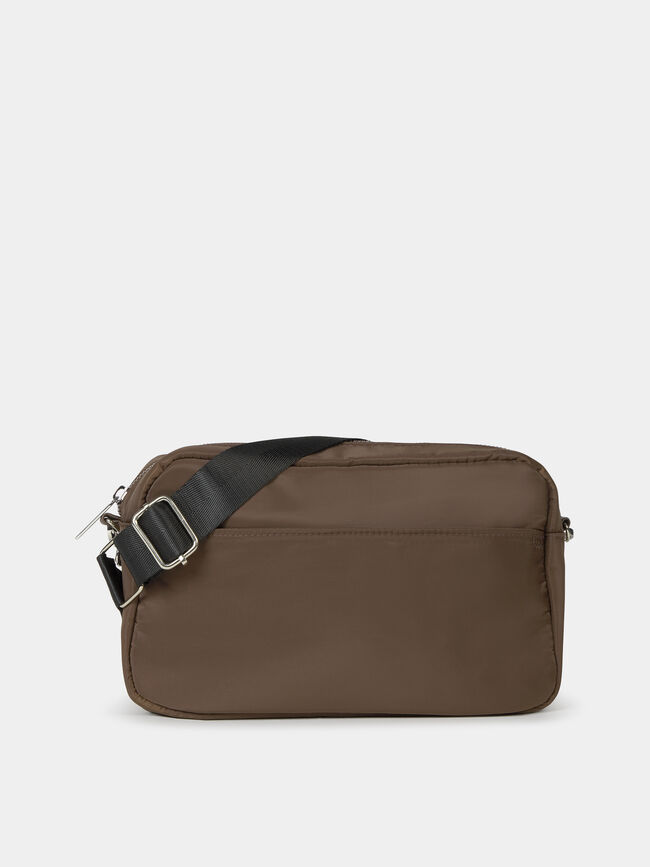 BOLSO NYLON CORREA Marron