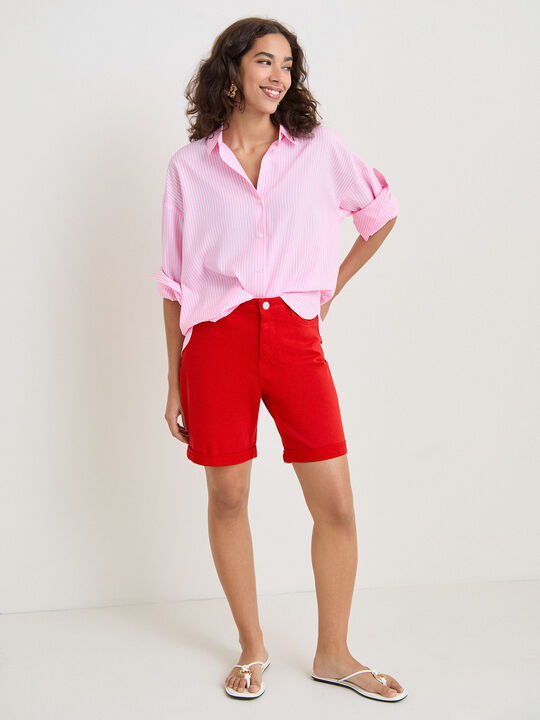 BERMUDA VAQUERA BASICA Rojo image number null