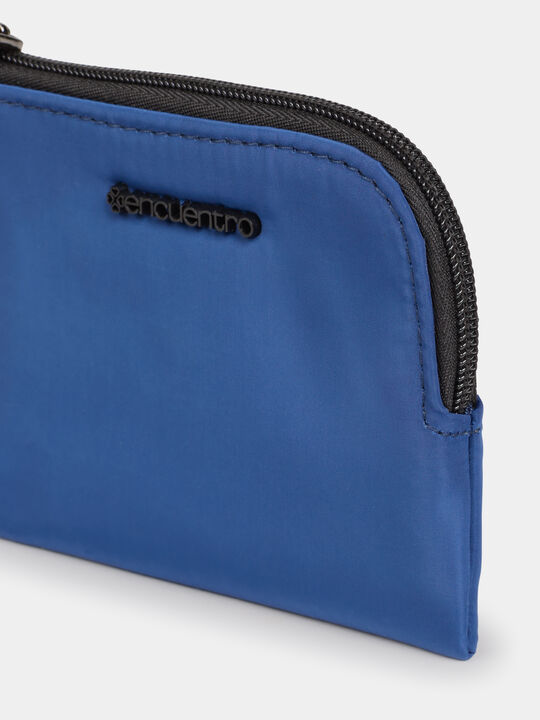 MONEDERO CURVO Azul Marino image number null
