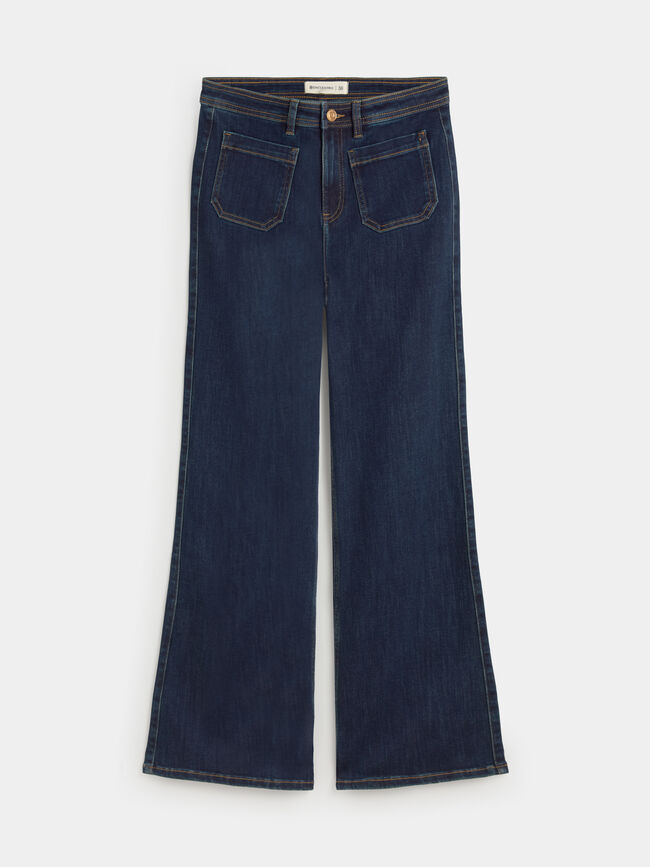 WIDE LEG BOLSILLOS Rinse Wash