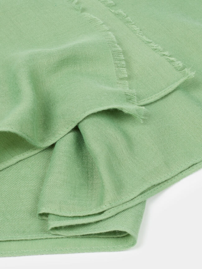 Fular Liso Verde Jade