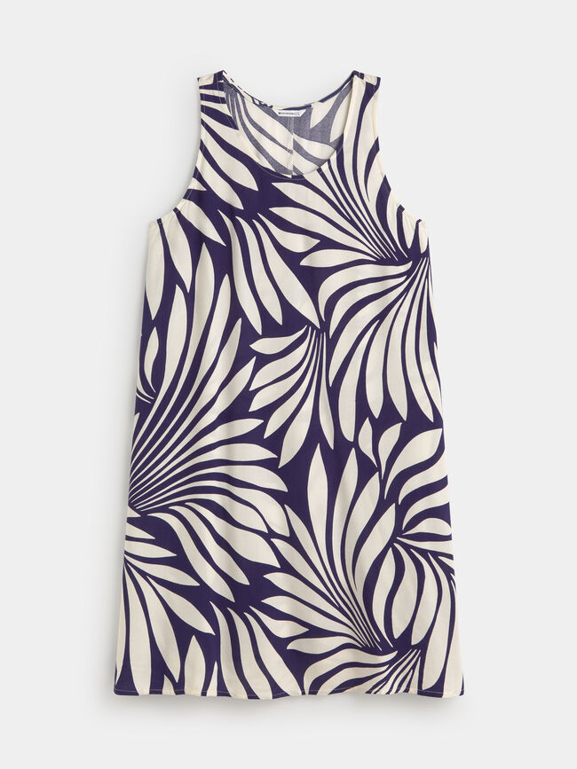 VESTIDO BASICO CORTO Azul Marino