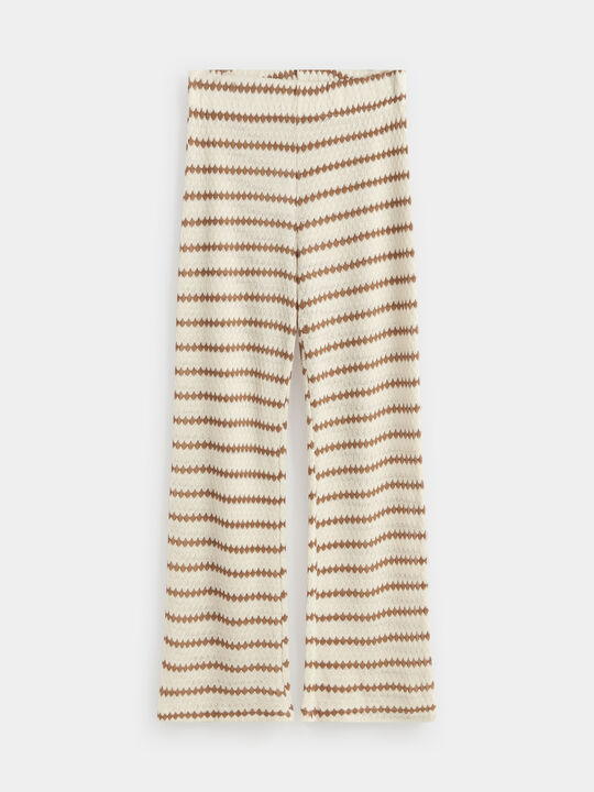 PANTALON RAYAS Crudo image number null