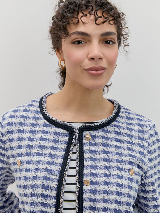 CHAQUETA CORTA Azulon image number null