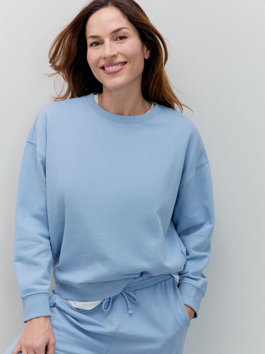 SUDADERA DETALLE Azulon image number null