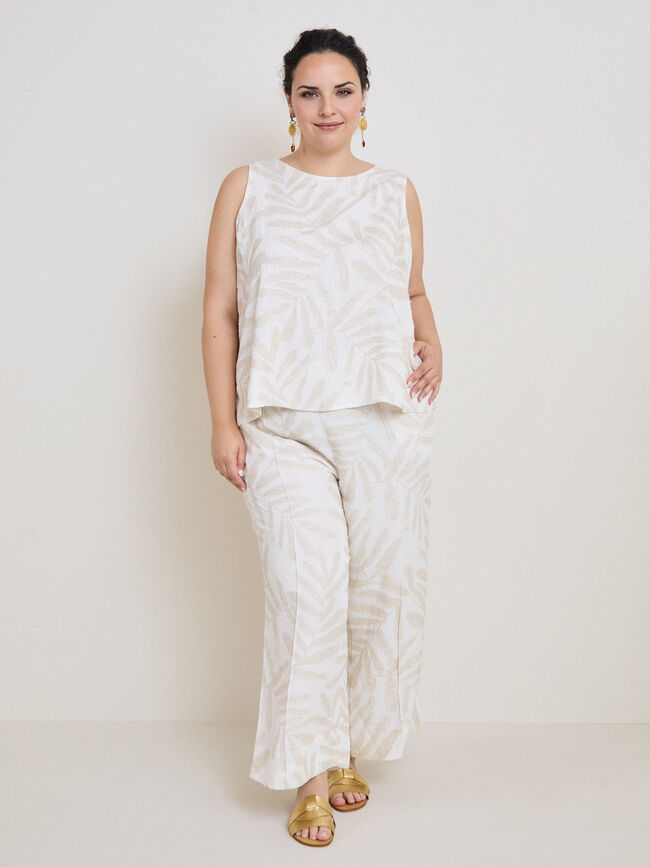 PANTALON BOTONES Beige