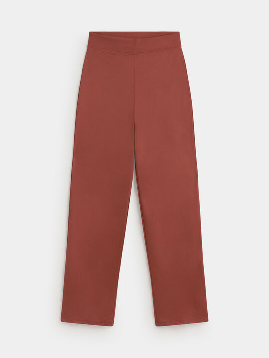 PANTALON RECTO Marron/Naranja image number null