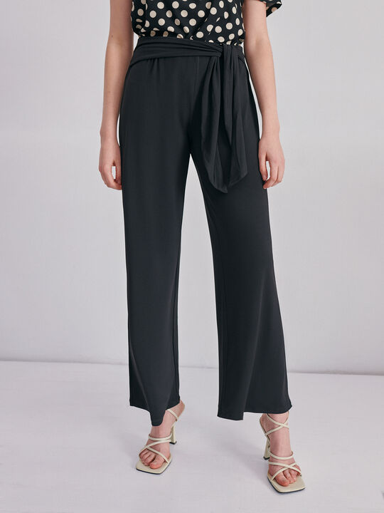 PANTALON LAZO Negro image number null
