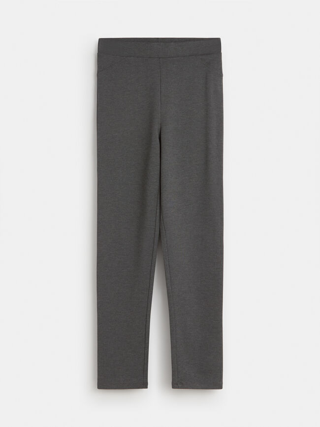LEGGING PUNTO ROMA Gris vigore Osc